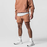 FOESCE Summer Men New Embroidery logo shorts Fitness Gyms Shorts Running Cotton Short Pants Male Jogger Workout Brand sports shorts
