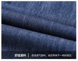 FOESCE Spring Autumn Long-sleeved Denim Shirt Men Jackets Fat Large Size Loose Work Shirt Men 5XL 6XL 7XL