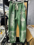 Stain Heavy Fabric Wash Do Old Drawstring Elastic Casual Sports Loose Pants Men Women Winter Autumn Trousers Track Pants