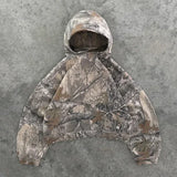 FOESCE Streetwear Camo Zip Hoodie Y2K Clothes Mens Womens Hip Hop Tactical Camo Graphics Oversized Hoodie Sweatshirt Gothic Jacket