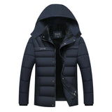 FOESCE Thick Warm Winter Parka Men Fleece Hooded Men Winter Jacket Coat Military Cargo Jackets Mens Plus Size 8XL Velvet Warm Coat