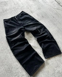 FOESCE Y2K Baggy Jeans Harajuku vintage cherry blossom Embroidery high quality jeans streetwear Hip Hop gothic men women wide leg jeans
