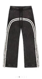 FOESCE Y2K Baggy Pants Men Clothing Harajuku camouflage double Embroidered waist vintage Streetwear sports High waisted Wide Leg Pants
