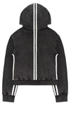 FOESCE Y2K Zip Up Hoodie Men Clothing New Fashion Stripe Graphic High Quality Oversized Hoodie Sweatshirt Punk Hip Hop Tops Streetwear