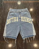 FOESCE Y2k Shorts Men Retro Hip Hop Rhinestone Pattern Harajuku Fashion Loose Gym Basketball Shorts Goth Casual Sweatpants Streetwear