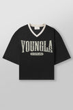 FOESCE YA T-shirts Men Summer New Sports Leisure Round Neck Fashion Loose And Comfortable Clothing Gym Running Shirts man