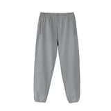 FOESCE Yao888 Kanye Fleece Pure Cotton Long Pant For Men High Streetwear Sweatpants Casual Oversize Simple Sport Trousers