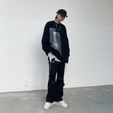 Gothic Cat T Shirt Streetwear Punk Tshirt Harajuku Summer Tops Spring Long Sleeve Couple Cool Ulzzang Loose Japan T-Shirt Male