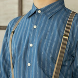 Read Description US Size Genuine Quality Vintage Looking Mans Cotton Shirt