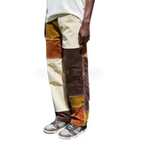 Foesce Mens Denim Pants Casual Black Blue Skinny slim Fit Patchwork Denim Pants Biker Hip Hop Jeans for men with Loose Denim Pants