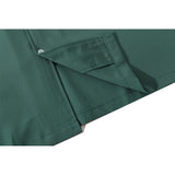 Bandana Suit Collar Men's Shirt Vintage Street Short Sleeved Summer Shirts for Man Black Green