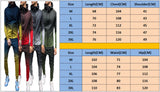 Men Fall 2pcs Turtleneck Gradual Change Color Tracksuit Set Hoodie Top High Waist Bottoms Joggers Gym Plain Zip Pockets Slim Fit