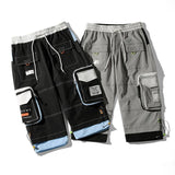 Summer Fashion Men Shorts New Hot Motion Casual Pocket Tooling Shorts Hip Hop Streetwear Harajuku Shorts Mens