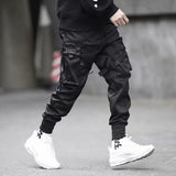 Hip hop Pants Men Loose Joggers Pants With Print Streetwear Harem Pants Clothes Ankle Length Trousers Harajuku Sport Casual