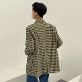 Latest New Style Men Suit Tailor Made High Quality Blazer Plaid Jacket Wedding Formal Prom Tailored