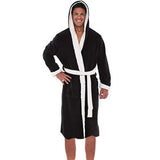 Men's Robe Winter Warm Casual Woman Mens Bathrobe Flannel Robe V Neck Long Sleeve Sleepwear Kimono Warm Male Bath Robes Coat
