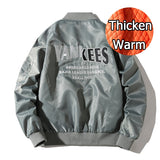 Men's Bomber Jacket Winter&Autumn Embroidery Baseball Jacket Hooded Removable Coat Couple Varsity Hiphop Unisex Streetwear