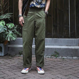 Foesce Non Stock Gurkha Pants Vintage UK Army Military Trouser For Men Khaki Olive