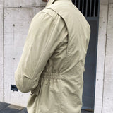 Foesce New Men Clothing Spring High Quality Casual Men's Gentleman Hunting Jacket Elastic Waist Japanese Retro Fashion Coat