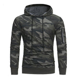 Foesce New Mens Camouflage Sweatshirts Hooded Sweatshirts Male Clothing Fashion Military Hoody For Men Printed Hooie