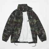 Spring American Style Black Coach Jacket Thin Loose Couple Jacket Male Plus Size Long Sleeve Top Men 2xl Button Coat Streetwear