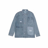 Ins Retro Tooling Denim Jacket Male Korean Version of The Spring and Autumn Trend Student Loose Tide Brand Jacket