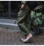Foesce Non Stock Gurkha Pants Vintage UK Army Military Trouser For Men Khaki Olive