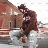 zip up hoodie y2k hip hop grunge Women's Oversized Sweatshirt goth harajuku Punk Harajuku Long Sleeve Outerwear goth Winter men