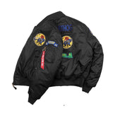 Foesce Military Vintage Streetwear Winter Jackets Coats Men Fashion Outwear Oversize Bomber Jacket