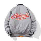 Streetwear Winter Jacket Men Women Hip Hop Letter Basketball Jacket Casual Varsity Jacket Men Cartoon Anime Couple Male Two Side