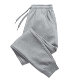 Foesce Men Women Long Pants Autumn and Winter Mens Casual Fleece Sweatpants Soft Sports Pants Jogging Pants 5 Colors
