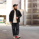 Spring American Style Black Coach Jacket Thin Loose Couple Jacket Male Plus Size Long Sleeve Top Men 2xl Button Coat Streetwear