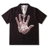 Dark Icon Street Fashion Men's Shirts Short Sleeve Summer Holiday Hawaiian Shirt Polo Shirt