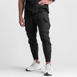 Gym Men's Quick Drying Running Jogging Pants Soft Joggers Sweatpants Long Trousers Fitness Sport Training Casual Cargo Pants