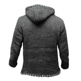 Autumn Winter Oversized Sweater Men New Casual Full Sleeve Hooded Sweaters Patchwork Jumper Knitted Sweater Pullover Men