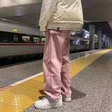 Loose Straight Men Jeans asthetic New Man Jeans Pants for boy Casual Baggy hip hop Men's Women's jeans Neutral Denim Trousers