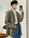 Latest New Style Men Suit Tailor Made High Quality Blazer Plaid Jacket Wedding Formal Prom Tailored
