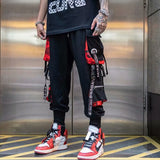 Hip hop Pants Men Loose Joggers Pants With Print Streetwear Harem Pants Clothes Ankle Length Trousers Harajuku Sport Casual