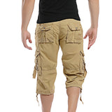 Summer Camouflage Loose Cargo Shorts Men Camo Summer Short Pants Homme Cargo Shorts Without Belt Drop Shipping