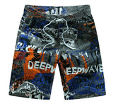 Summer Style Men Shorts Beach Short Breathable Quick Dry Loose Casual Hawaii Printing Shorts Man Plus Size 6XL