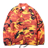Foesce Camouflage Turn-down Collar Men's Jacket Autumn Thin Style Multy Camo Jackets Men 8 Colors