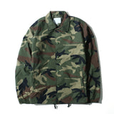 Foesce Camouflage Turn-down Collar Men's Jacket Autumn Thin Style Multy Camo Jackets Men 8 Colors