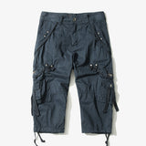 Summer Camouflage Loose Cargo Shorts Men Camo Summer Short Pants Homme Cargo Shorts Without Belt Drop Shipping