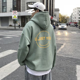 Men's Hoodie Loose Clothes Autumn Top Long Sleeve Jacket Trend Letter Print Top U JUST YOU