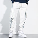 Hip hop Pants Men Loose Joggers Pants With Print Streetwear Harem Pants Clothes Ankle Length Trousers Harajuku Sport Casual