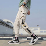 Foesce Men Trousers Jogging Military Cargo Pants Casual Outdoor Work Tactical Tracksuit Pants Summer Thin Plus Size Men's Clothing