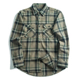 Foesce High Quality Extra Heavyweight Multi Colors Thick 100% cotton Long Sleeve Brushed Plaid  Flannel Shirts for Men