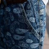 Trendy Men Plus Size Jeans Loose Baggy Casual Denim Pants Straight Trousers Hiphop Harem Jeans Streetwear Men Clothing
