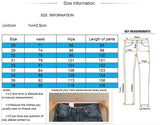 Men'S Pants Jeans Locomotive Fashion Denim Trousers Biker High Quality Male Straight Casual Designer Ripped Comfortable Advanced