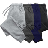 Foesce Men Women Long Pants Autumn and Winter Mens Casual Fleece Sweatpants Soft Sports Pants Jogging Pants 5 Colors